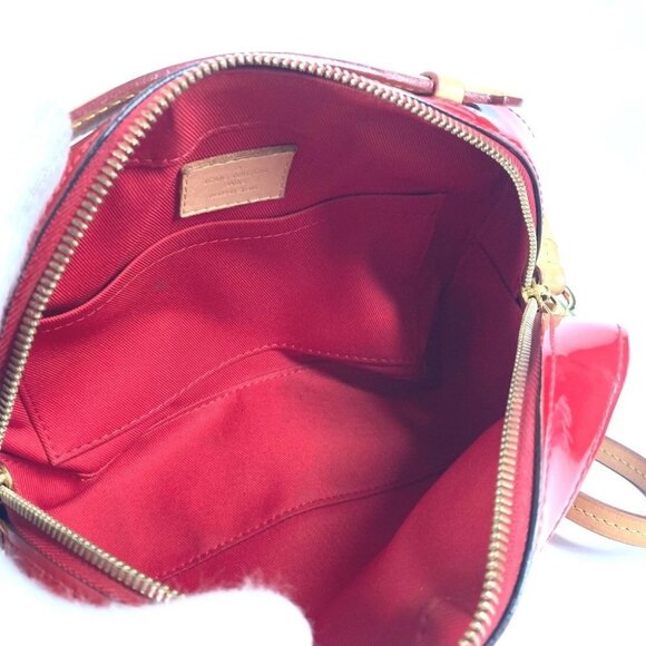 LOUIS VUITTON M90368 MonogramVernis Santa Monica 2WAY Hand Bag Shoulder Bag - Picture 14 of 16